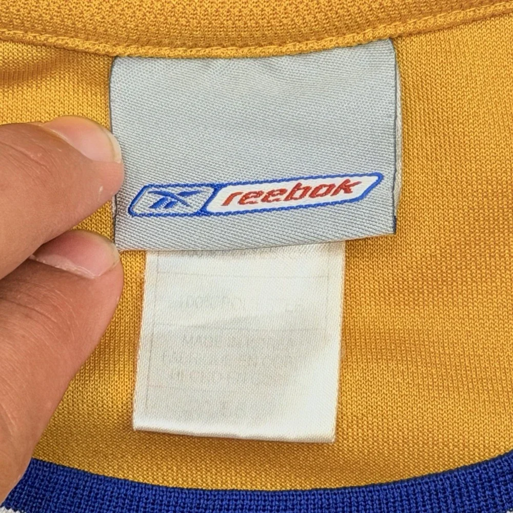 Vintage Y2K Reebok Warriors Jason Richardson #23 Jersey Size 56 Hardwood Classic